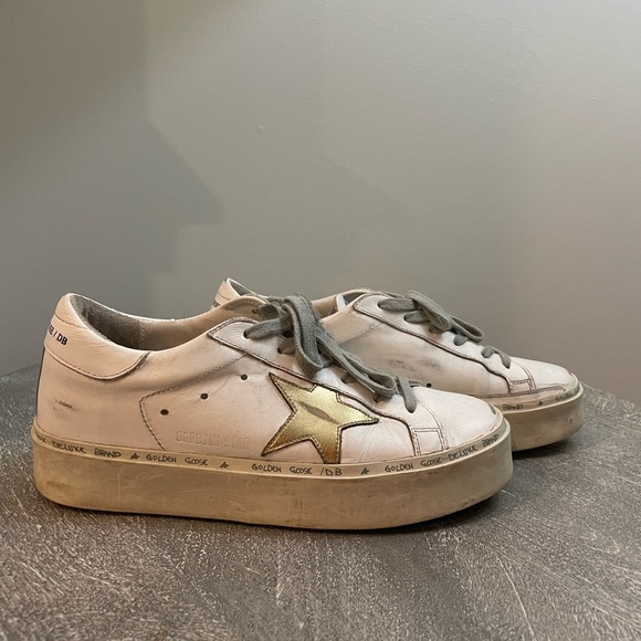 Golden Goose low top platform sneakers, size 37 - Picture 1 of 1